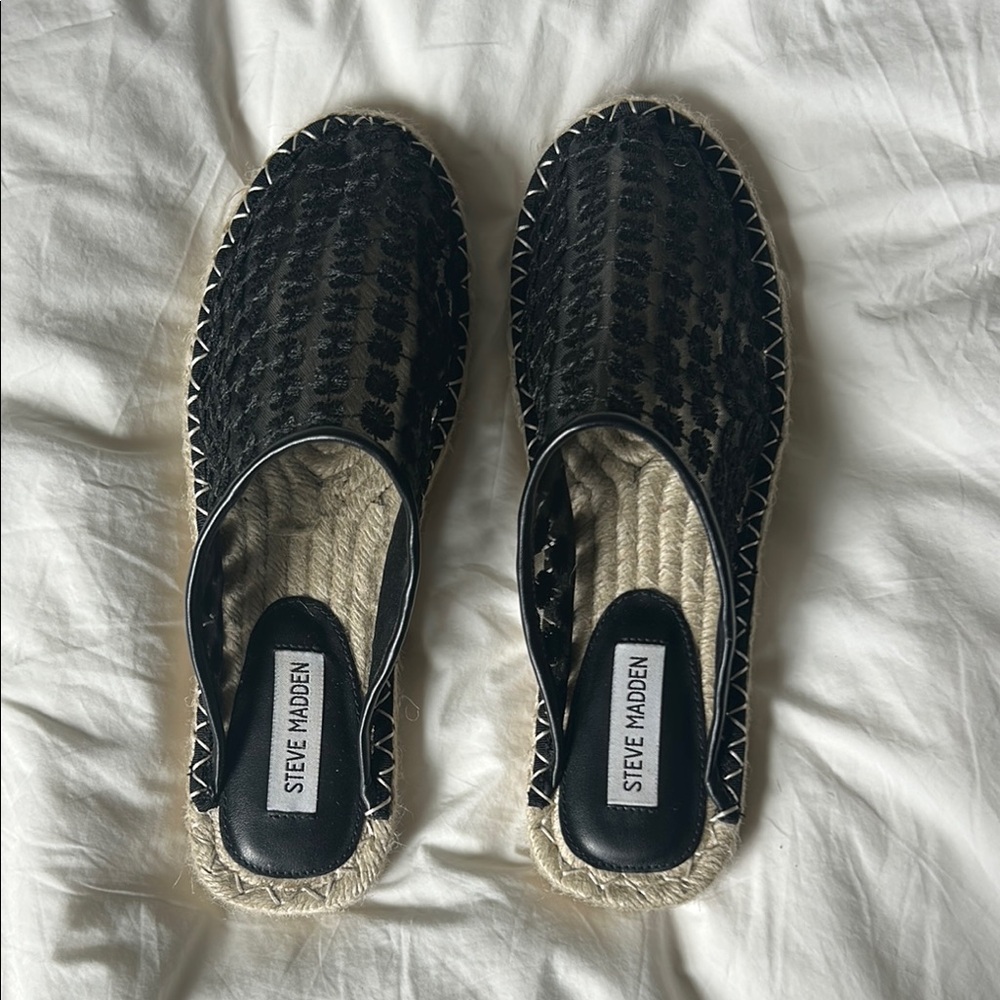 Steve Madden GILLIGAN BLACK Espadrilles